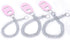 Dog Chain Collar, Iron Metal Double Chain Row Neck Leash Gear for Small Medium Large Dogs, 45cm