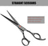 Set Dog Grooming Scissors Kit, Fcysy Professional Pet Hair Cutting Shears with Curved & Straight Blades Scissors