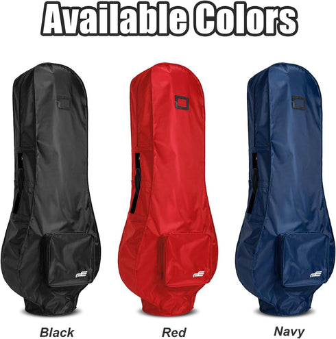Golf Club Bag Rain Cover - Dustproof Waterproof Foldable Golf Club Dirt Cover Bag