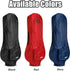 Golf Club Bag Rain Cover - Dustproof Waterproof Foldable Golf Club Dirt Cover Bag