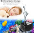 PULACO DC 5V USB Mini Submersible Water Pump with Tubing for Pet Fountain, Aquarium, Pond, Hydroponics