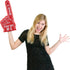 Giant 18 Inch Foam Finger - You're Number 1 Hand for Cheerleading, Sports Events, Vibrant Celebration Colors