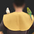 QBLEEV Parrot Anti-Scratch Shoulder Protector, Multi-Functional Pet Shoulder Pad Diaper Shawl for Small Medium Birds