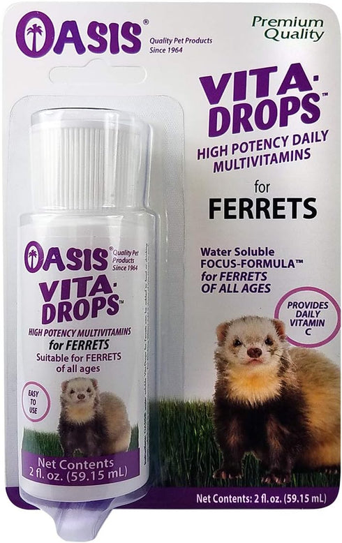 OASIS #80059 Ferret Vita-Drop Vitamins, 2 Ounce