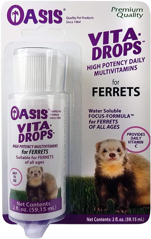 OASIS #80059 Ferret Vita-Drop Vitamins, 2 Ounce
