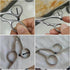 10 Pack Hair Scissor Rubber Silencer Replacement Bumper for Barber Shears, Hair Cutting Clipping Cutter Parts