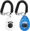 Dog Training Clicker with Wrist Strap - OYEFLY Durable Lightweight Easy to Use, 2-Pack for Cats, Puppy, Birds