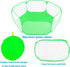 Small Animals Tent, Reptiles Cage, Breathable Transparent Pet Playpen, Portable Yard Fence (Cool Green)