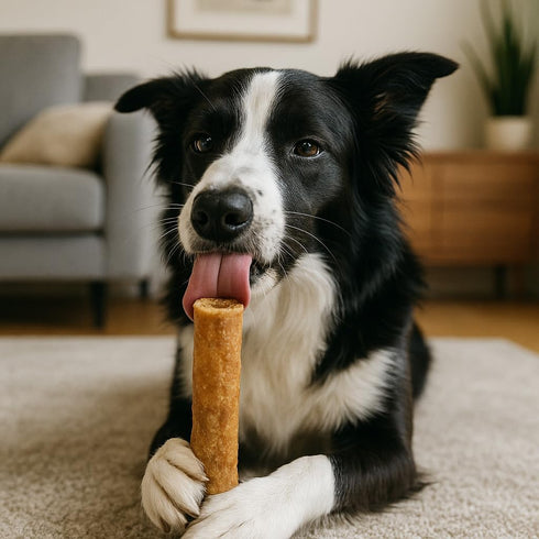 Fieldcrest Farms 3 Pack 35 lbs Nothing to Hide Natural Rawhide Alternative Rolls for Dogs - Bundle (Chicken, Beef
