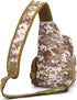 NuCamper Tactical Sling Bag Pack - Military Molle EDC Rover Shoulder Backpack for Men