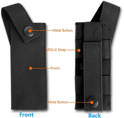 KRYDEX Tactical Medical Shears Pouch, Tactical EMT Scissor Sheath for MOLLE Hand Tools