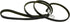4' Genuine Leather Classic Dog Leash, Black, 3/8" Wide for Small Breeds and Puppies