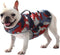 Dog Anxiety Jacket, Keep Calm Vest Reflective Thunder Coat with D-Ring and Training Handle for Small Medium Large Dogs