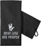 TOUNER Funny Golf Towel Gift for Dad, Embroidered Golf Towels for Men, Clip for Golf Bags (Drive Long and Prosper)