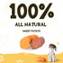 10.6 oz Dog Treats Chews, Sweet Potato Strips, Gluten & Grain Free Dog Snacks for Training Rewards