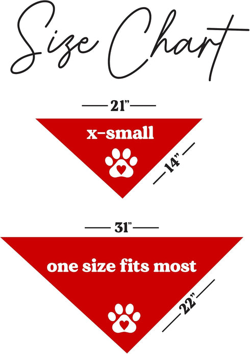 Service Dog Bandana (Red, OS 307) GB