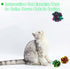 Original Mylar Crinkle Balls Cat Toys, 24 Pack