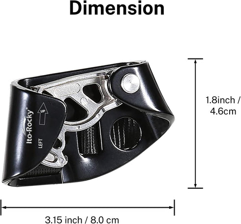 Foot Ascender Riser, Rope Climbing Equipment for SRT Climbing & Tree Arborist Climbing Device