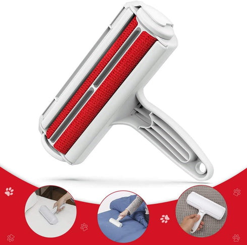 Pet Fur Remover Roller with Gift Fur Brush for Grooming