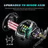 GKA200 Baitcaster Reels, 6.4/7.2 Gear Ratio Fishing Reels, 9KG/20LB Max Drag, 7+1BB Baitcasting Reel
