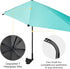 G4Free XL Adjustable Beach Umbrella with Universal Clamp for Chair, Stroller, Golf Cart, Wheelchair, Patio, Bleacher,