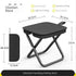265 LBS Portable Folding Stool, Small Portable Stool for Adults, Fishing Hiking Gardening and Beach with Carry Bag