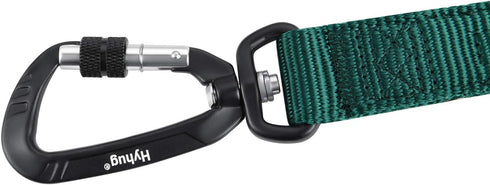 Hyhug Pets 24 Inches Heavy Duty Short Leash - Dark Green with Comfortable Handle and Lightweight Clip for Training