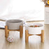 Elevated Raised Food Bowls with Stand, Ceramic Pet Bowl with Anti-Slip Rubber Pad for Small Dogs and Cats, White