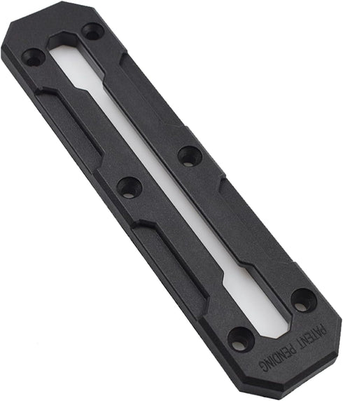 Kayak Track Mount Low Profile Nylon Rail Track | Kayak Fishing Accessories, 6/9/12 inch (1/2 pack) (6 inch(1pack))