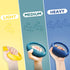 FitBeast Hand Exercise Balls - 3 Resistance Levels Stress Balls for Adults, Hand Therapy, Rehabilitation