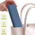 Reusable Travel Utensils Set with Case, Wheat Straw Portable Cutlery, Eco-Friendly Tableware for Kids, Adults, Blue
