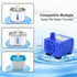 Upgraded Comsmart Pet Water Fountain Pump, Auto Power Off Replacement Motor DR-DC160 for Cat Dog Water Dispenser