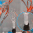 Mini Aquarium Filter, Air Driven Sponge Filter for Small Fish Tank 0.5-5 Gallon