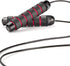 Skipping Rope with Ball Bearings - Adjustable Jump Rope Cable with 6” Memory Foam Handles for Aerobic Exercise
