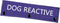 Dog Reactive Leash Sleeve - Nervous Dog Leash Wrap with Reactive Dog Patch