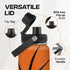 SANDJEST Basketball Water Bottle, 32oz Stainless Steel Insulated for Sports Lovers, Birthday Christmas Gift
