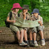 Outdoor Kids Sun Hat for Girls Boys, Breathable UPF 50+ Cap, Wide Brim Summer Beach Bucket Hat