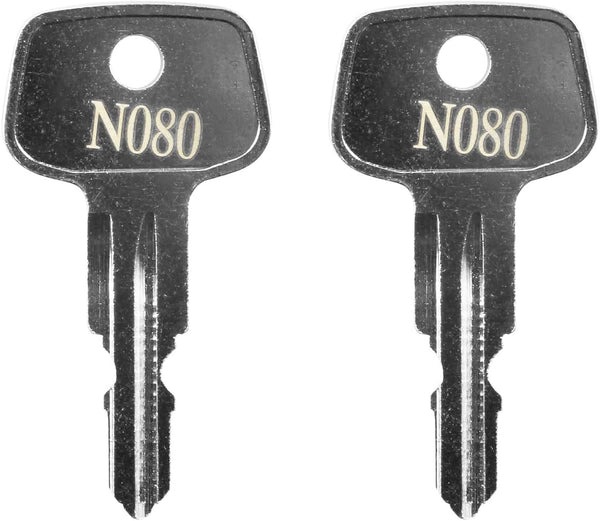 Key for Thule Replacement, for Roof Racks, Carriers, Crossbars, Codes N080