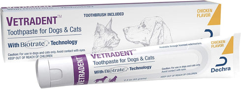 Vetradent Toothpaste (Double-Headed Toothbrush Included), 2.3 oz