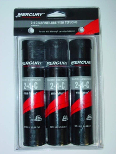 MERCURY 2-4-C Marine Lubricant Cartridges 92-802861A 1