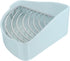 Triangle Ceramic Rabbit Litter Box Non-Slip Base for Guinea Pigs Chinchillas and