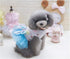 Puppy Skirt Dog Dresses for Small Dogs - Princess Tutu Flower Sequin Dot Wedding Lace Bow Dresses - Blue, Size L