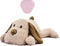 Puppy Heartbeat Toy for Anxiety Relief, Behavioral Aid Toy for Puppies, Sleep Aid Separation Anxiety Soother, Brown