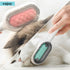 Upgraded 4 in 1 Cat Grooming Brush with Water Tank, Pet Hair Removal Cat Hair Brush with Sticky Comb (Towels Not