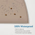 18 9.8'') OHMO - Cat Food Mat, Silicone Pet Feeding Mat for Floor Non-Skid Waterproof Dog Water Bowl Tray, Easy