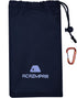 Waterproof Camping Tent Tarp, Ultralight Tent Footprint for Camping Hiking (Black-79 x 55)