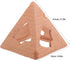 Cabilock Aquarium Breeding Cave and Fish Shrimp Hideout Ceramic Pyramid Shelter Fish Tank Decoration for Stress
