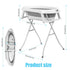 SamFansar 2 1 in Dog Bathtub Dog Washing Station for Bathing and Grooming | Foldable Shower Bath Tub | Collapsible