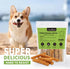 Chicken Dog Chew Sticks, Puffed Human Grade Dog Treat Sticks, Rawhide Alternative, Easy to Digest, 10pcs/Pack