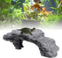 EBTOOLS Reptile Floating Island Aquarium Turtle Pier, Turtle Drying Habitat Cave Decoration